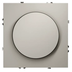 Изображение Светорегулятор встраиваемый VOLTUM S70 поворотно-нажимной 600 Вт, (кашемир)